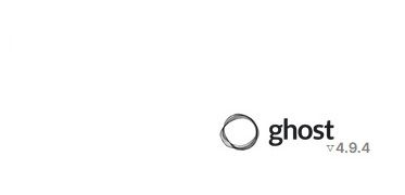 Updating ghost blog to the latest version 4.9.4